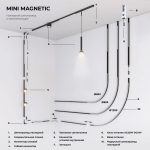 Mini Magnetic Трековый светильник 3W 3000K (черный) 85200/01 — изображение 6