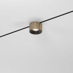 Mini Magnetic Трековый светильник 5W 3000K (латунь/черный) 85206/01