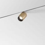 Mini Magnetic Трековый светильник 9W 3000K (латунь/черный) 85204/01