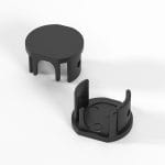 Mini Magnetic Заглушки для шинопровода Round (2шт) 85202/00 — изображение 2