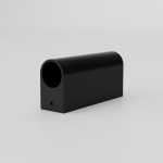 Накладные крепления для круглого гибкого неона Full light черный FL 28100 — изображение 2