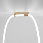 Накладные крепления для круглого гибкого неона Full light латунь FL 28161