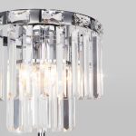 Напольный светильник с хрусталем 01137/3 хром — изображение 3