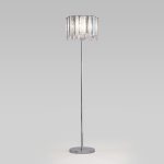 Напольный светильник с хрусталем 109011 хром