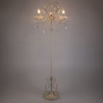 Торшер с хрусталем белый 12205/3F белый — изображение 2