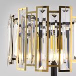 Напольный светильник 01150/3 черный/золото — изображение 2