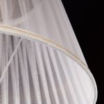 Торшер с абажуром белый с золотом 01003/1 белый с золотом — изображение 2