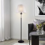 Напольный светильник с абажуром черный 01008/1 черный — изображение 3