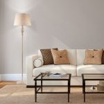 Классический торшер с абажуром 01081/1 белый с золотом — изображение 2