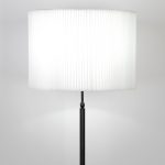Напольный светильник с тканевым абажуром 01163/1 черный — изображение 3