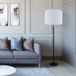 Напольный светильник с тканевым абажуром 01163/1 черный — изображение 4