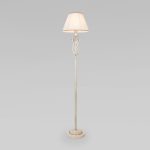 Напольный светильник с хрусталем 10073/1 белый с золотом — изображение 2