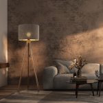 Напольный светильник с тканевым абажуром 16019 Grand — изображение 3