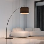 Напольный светильник с тканевым абажуром 5485 Moby Black — изображение 5