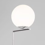 Торшер со стеклянным плафоном 01083/1 хром — изображение 2