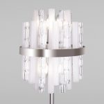 Торшер с декоративным плафоном 01110/4 никель — изображение 2