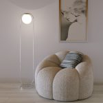 Напольный светильник 01139/1 / хром — изображение 3