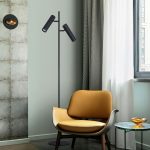 Торшер с поворотными плафонами 01087/2 черный — изображение 2