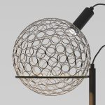 Напольный светодиодный светильник с металлическим плафоном 80492/1 черный — изображение 3