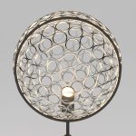 Напольный светодиодный светильник с металлическим плафоном 80492/1 черный — изображение 4