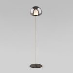 Напольный светодиодный светильник со стеклянным плафоном 90327/1 черный
