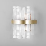 Настенный светильник 368/2 латунь