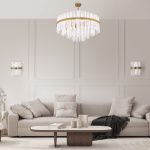 Настенный светильник 368/2 латунь — изображение 3