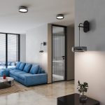 Настенный светильник черный светодиодный 201052 LED — изображение 3