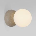 Настенный светильник из травертина 303051 травертин