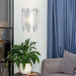 Настенный светильник с фактурным стеклом 324/1 — изображение 2