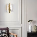 Настенный светильник с фактурным стеклом 326/1 — изображение 2