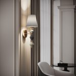 Настенный светильник с керамическим декором 103012 — изображение 3