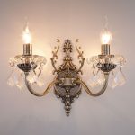 Бра с хрусталем 3281/2 античная бронза / прозрачный хрусталь — изображение 3