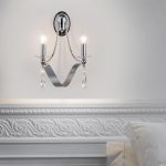 Бра в классическом стиле 60064/2 хром — изображение 3