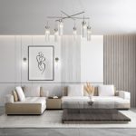 Настенный светильник со стеклянным плафоном 60163/1 никель — изображение 3