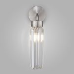 Настенный светильник со стеклянным плафоном 60163/1 никель — изображение 2