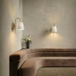 Настенный светильник с натуральным перламутром 101013 латунь/перламутр — изображение 2