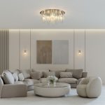 Настенный светильник с плафоном из фактурного стекла 381/1 — изображение 4