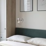 Настенный светильник с поворотными плафонами 20058/1 перламутровый сатин — изображение 4