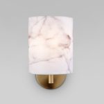 Настенный светильник с тканевым абажуром 60174/1 латунь — изображение 2