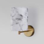 Настенный светильник с тканевым абажуром 60174/1 латунь — изображение 3