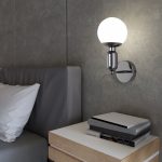 Настенный светильник со стеклянным плафоном 50251/1 черный жемчуг — изображение 3