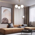 Настенный светильник со стеклянным плафоном 60147/1 латунь — изображение 3