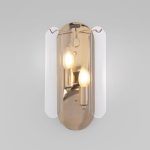 Настенный светильник со стеклянным плафоном 60170/2 золото — изображение 2