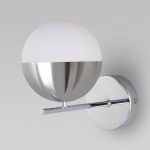 Настенный светильник со стеклянным плафоном 70129/1 хром — изображение 2