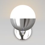 Настенный светильник со стеклянным плафоном 70129/1 хром — изображение 3