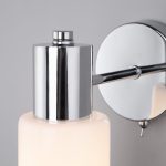 Настенный светильник со стеклянным плафоном 70160/1 хром — изображение 2