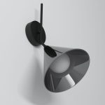 Настенный светильник со стеклянным плафоном 70161/1 черный — изображение 3