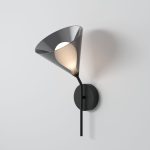 Настенный светильник со стеклянным плафоном 70161/1 черный — изображение 4