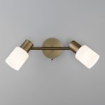 Настенный светильник с поворотными плафонами 20089/2 бронза — изображение 5